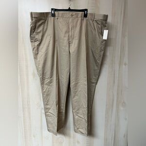 Izod Tan Chino Pants - 54/29 - New With Tags